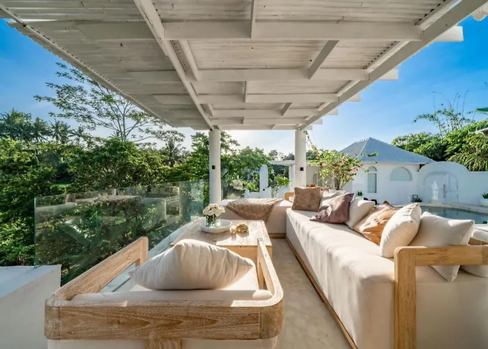 Villa Exclusive 3br Celebrity - Ice Bath - Sauna - Jacuzzi - Outdoor Gym - Bbq - Stunning Rice Field&jungle Views *